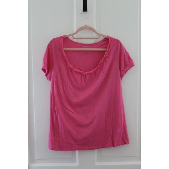 Hannah Tops - Women's Size Medium Hannah Pink Pull-off Lightweight